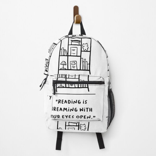 Item preview, "Reading Is Dreaming With Your Eyes Open" designed and sold by RM-Journey.