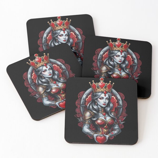 Item preview, Queen of hearts playing card designed and sold by Heaven Welch.