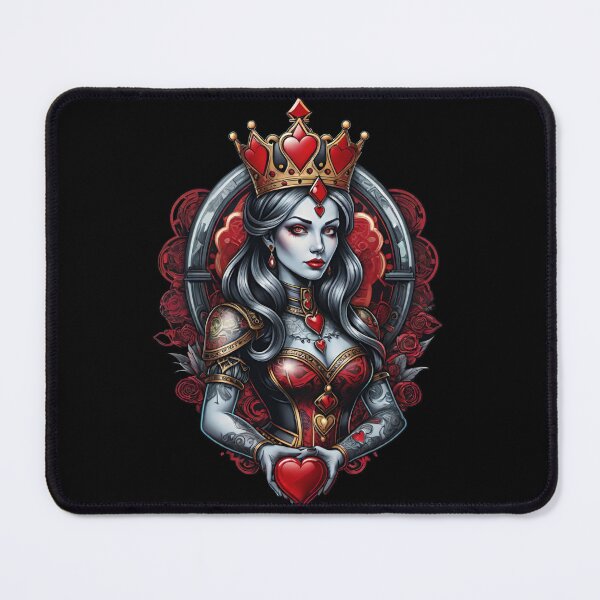 Item preview, Queen of hearts playing card designed and sold by Heaven Welch.