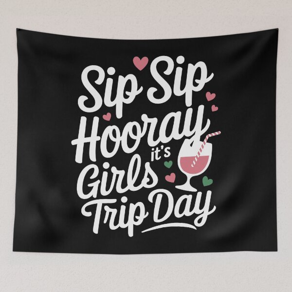 Item preview, Fun Girls Trip Celebration Day designed and sold by InsanseCreation.