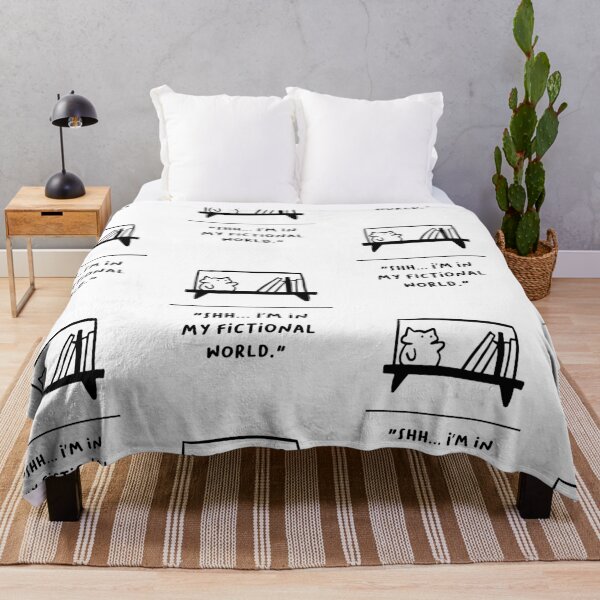 Item preview, "Shh… I’m in My Fictional World" designed and sold by RM-Journey.