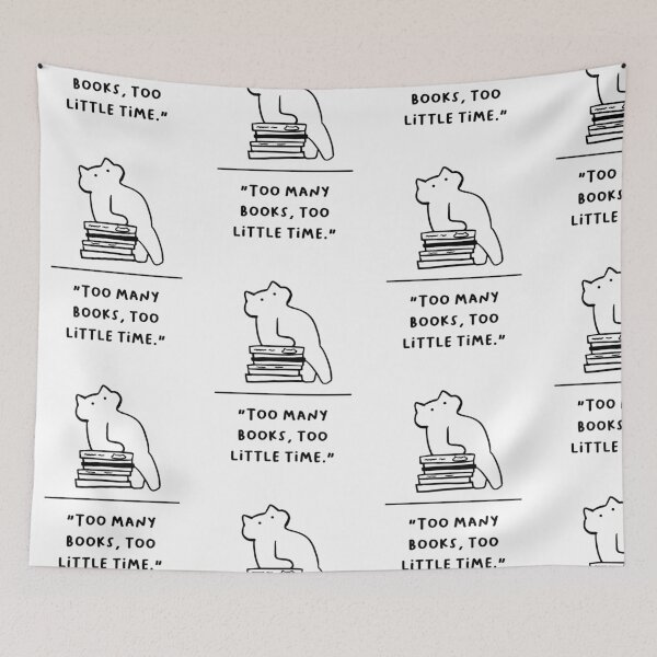 Item preview, "Too Many Books, Too Little Time" designed and sold by RM-Journey.