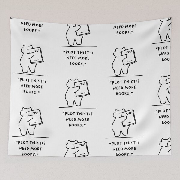 Item preview, "Plot Twist: I Need More Books" designed and sold by RM-Journey.