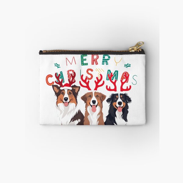 Item preview, Christmas Australian Shepherds – Merry Christmas designed and sold by GoodyPaws.