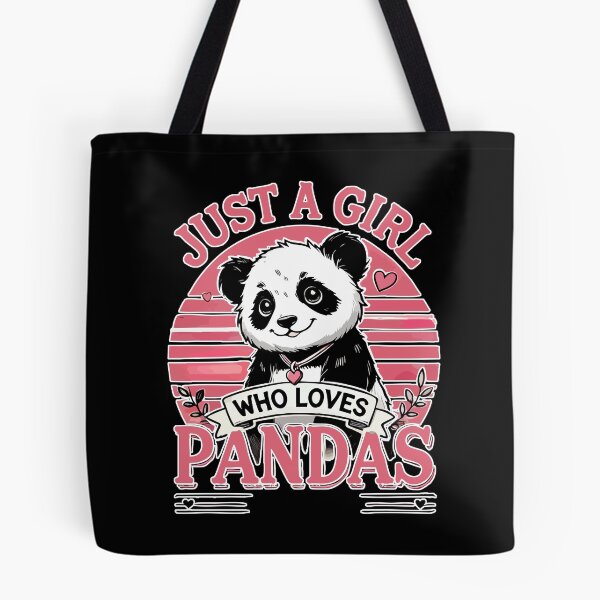 Item preview, Just A Girl Who Loves Pandas Cute designed and sold by TomFrontierArt.
