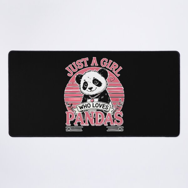 Item preview, Just A Girl Who Loves Pandas Cute designed and sold by TomFrontierArt.