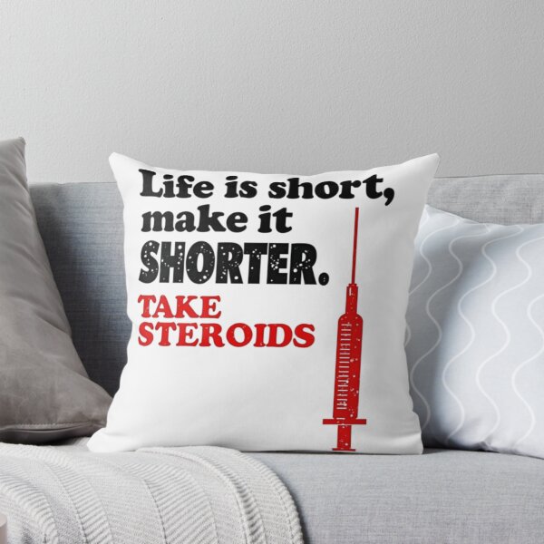 Item preview, Life is Short, Make it Shorter. TAKE STEROIDS design designed and sold by Endless-mind.