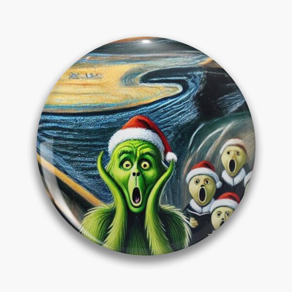 Item preview, The Christmas Grinch Scream designed and sold by Simplybe1.