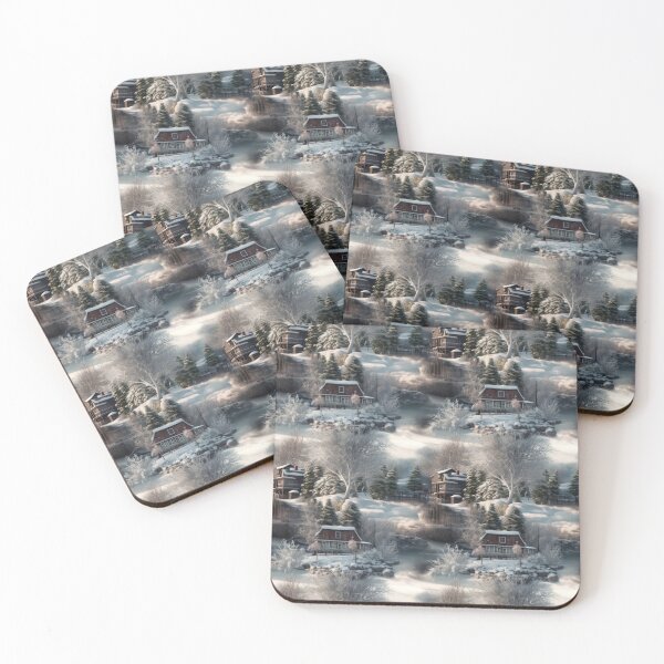 Item preview, Cozy Winter Resort  designed and sold by pinkal.