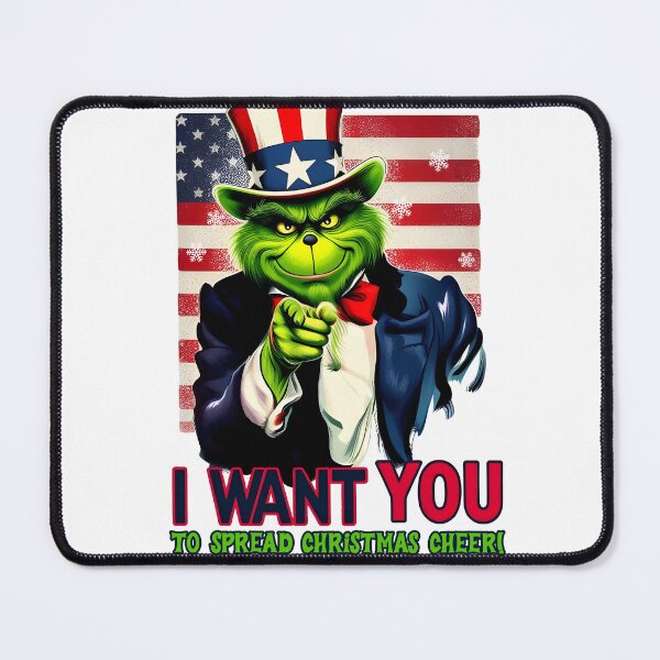 Item preview, Christmas Uncle Sam designed and sold by SublimePixelHub.