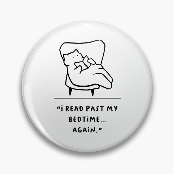 Item preview, "I Read Past My Bedtime… Again" designed and sold by RM-Journey.
