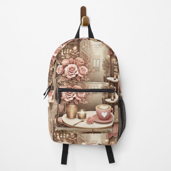 Item preview, Parisian Cafe Romance - Cozy Coffee Shop Scene designed and sold by Desireehaz.