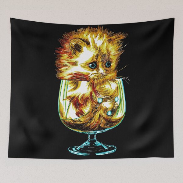 Item preview, Kitten Art, all of our products showcase this original, hand drawn, beautifully colored Art created by Kris Curran designed and sold by Kris Curran.