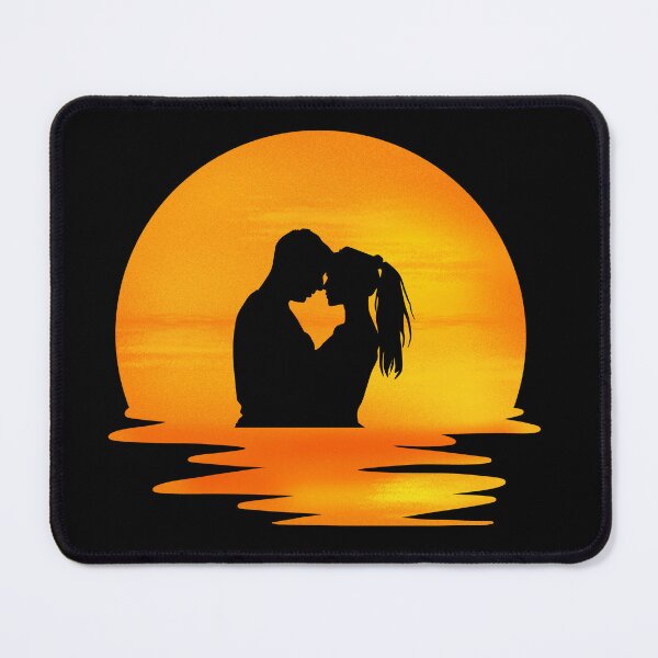 Item preview, Sunset Romance: A Silhouette of Love designed and sold by RainbowProjects.