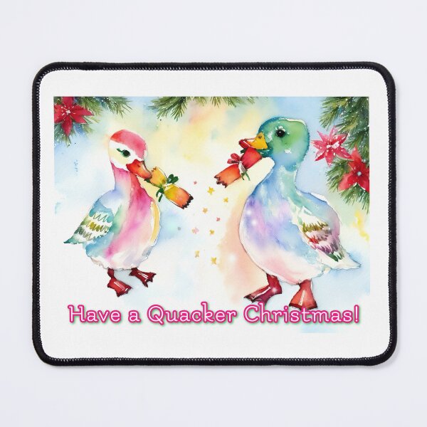 Item preview, Hope your Christmas is a Quacker! designed and sold by AliciaSanson.
