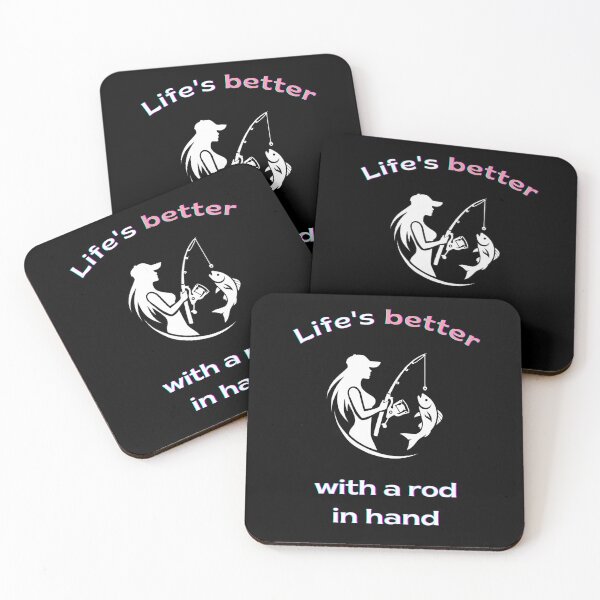 Item preview, Life's better with a rod in hand designed and sold by Tiszert.