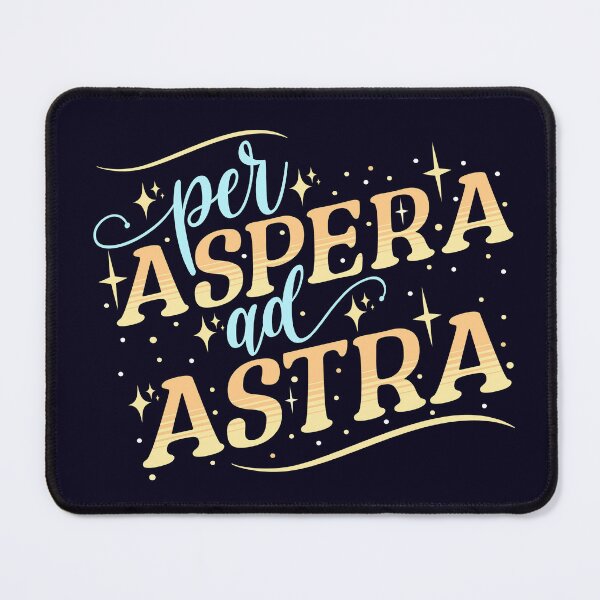 Item preview, Latin Sayings Per Aspera Ad Astra designed and sold by humnoo.