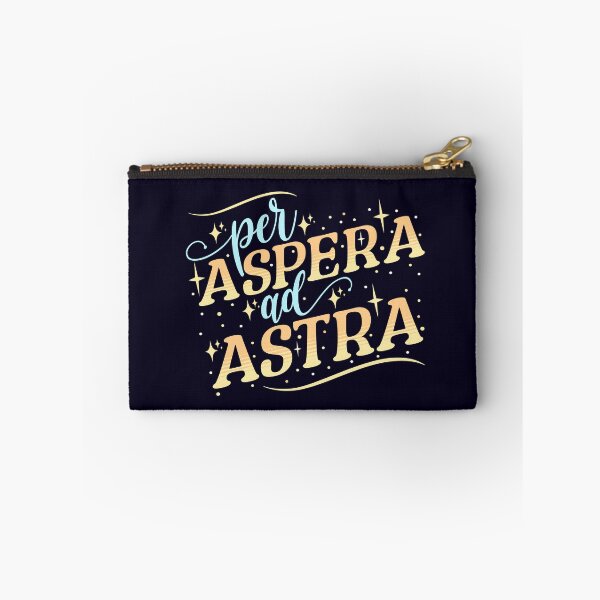 Aperçu de l'œuvre Proverbes latins Per Aspera Ad Astra créée et vendue par humnoo.