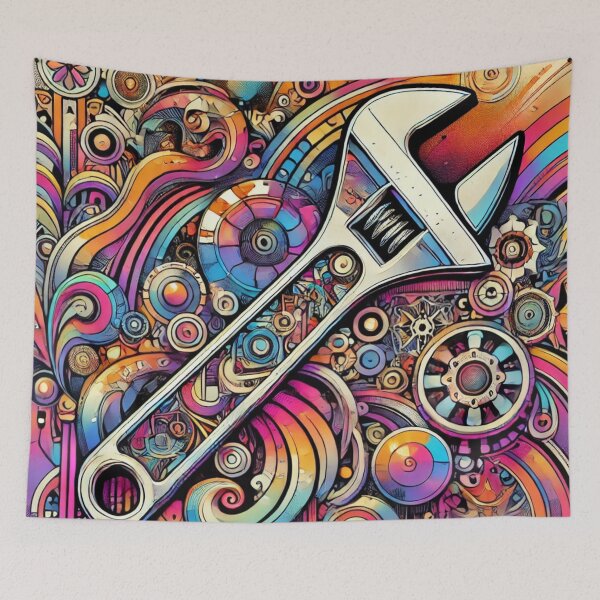 Item preview, Chaotic Wrench designed and sold by LizzyLooDoo Designs.