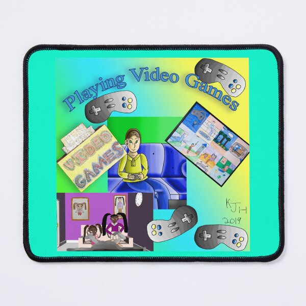 Item preview, Playing Video Games designed and sold by KJH-Art-Studios.