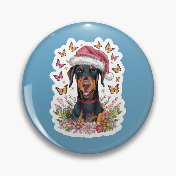 Item preview, A Cute Dobermann illustration designed and sold by ZooStateofMind.