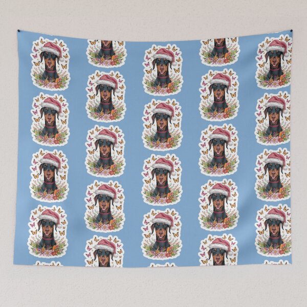 Item preview, A Cute Dobermann illustration designed and sold by ZooStateofMind.