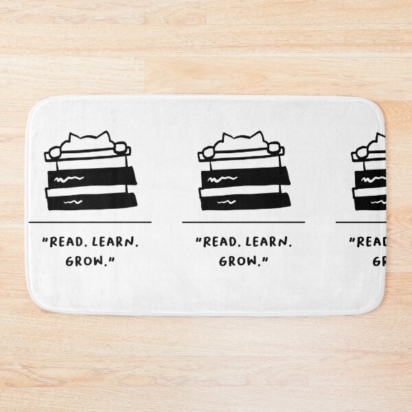 Item preview, "Read. Learn. Grow." designed and sold by RM-Journey.