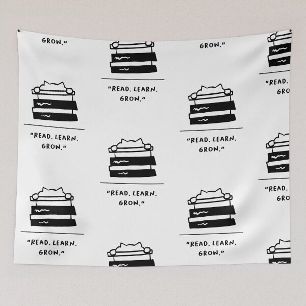 Item preview, "Read. Learn. Grow." designed and sold by RM-Journey.