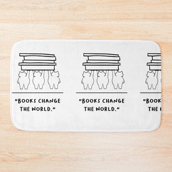 Item preview, "Books Change the World" designed and sold by RM-Journey.