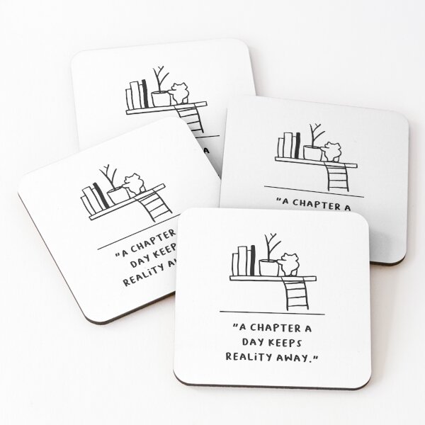 Item preview, "A Chapter a Day Keeps Reality Away" designed and sold by RM-Journey.