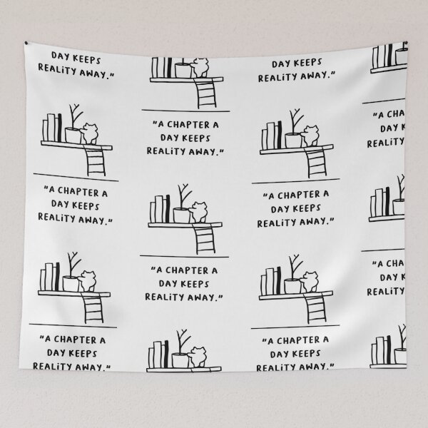 Item preview, "A Chapter a Day Keeps Reality Away" designed and sold by RM-Journey.