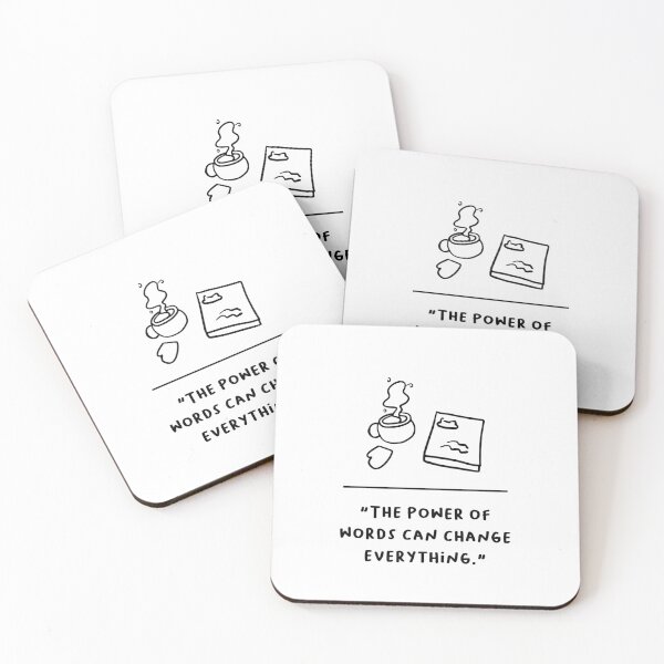 Item preview, "The Power of Words Can Change Everything" designed and sold by RM-Journey.