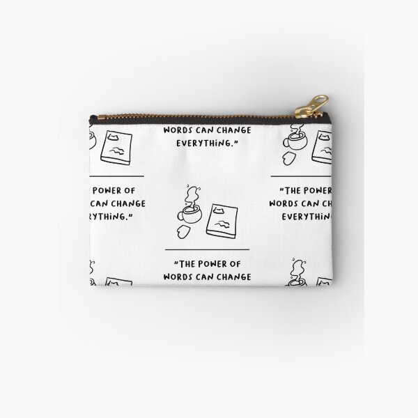 Item preview, "The Power of Words Can Change Everything" designed and sold by RM-Journey.
