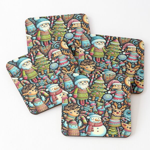Item preview, Festive Wonderland with Joyful Characters – Perfect Present,Cadeau de vacances, Regalo de vacaciones, Festtagsgeschenk designed and sold by Imaginarium of Chaos falcon88 .