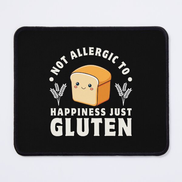 Item preview, Not Allergic to Happiness Just Gluten Food Sensitivity & Celiac Disease Awareness designed and sold by MouDantArts.