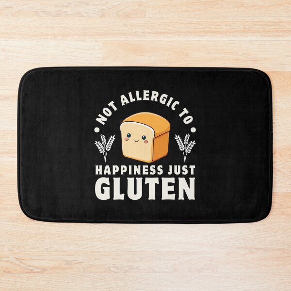 Item preview, Not Allergic to Happiness Just Gluten Food Sensitivity & Celiac Disease Awareness designed and sold by MouDantArts.