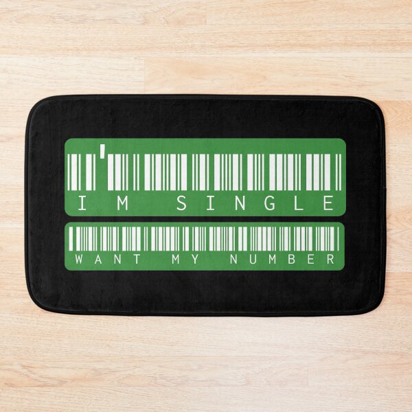 Item preview, I'm Single Want My Number designed and sold by AlchemyColor.