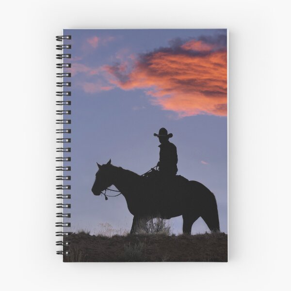 Item preview, Sunrise Silhouettes of a Cowboy Trio designed and sold by AlsknMommaBear2.