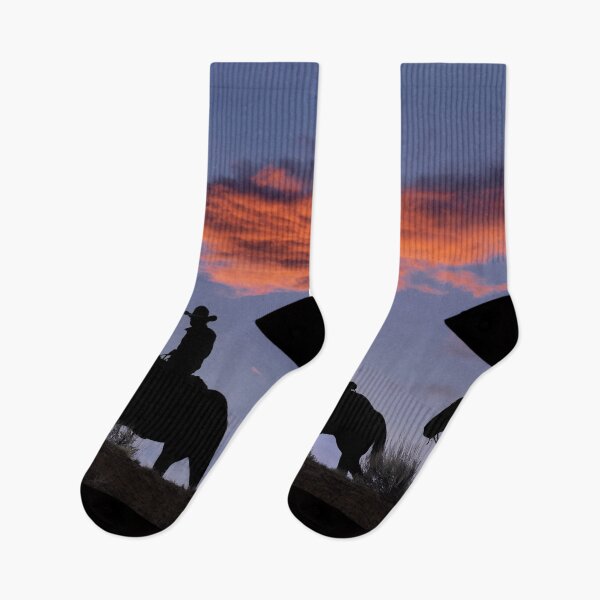 Item preview, Sunrise Silhouettes of a Cowboy Trio designed and sold by AlsknMommaBear2.