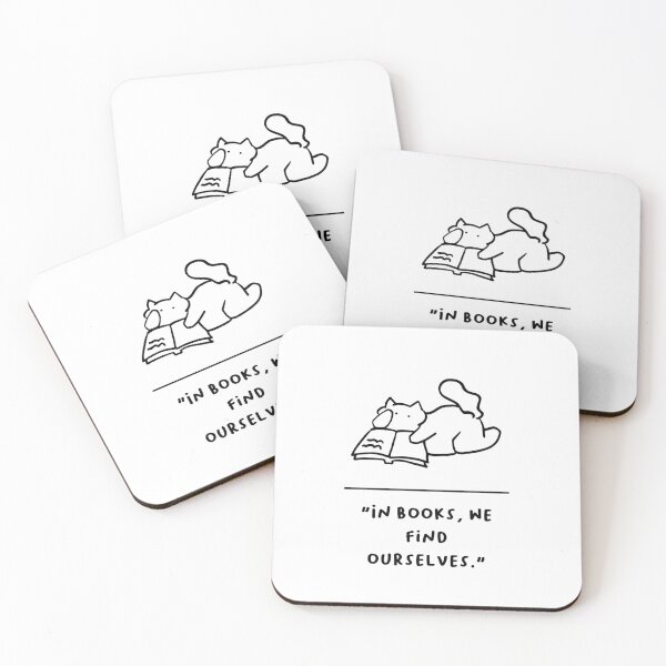 Item preview, "In Books, We Find Ourselves" designed and sold by RM-Journey.