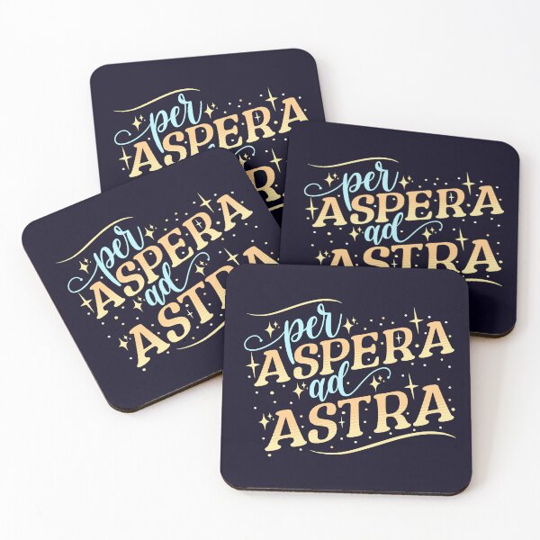 Item preview, Latin Sayings Per Aspera Ad Astra designed and sold by humnoo.