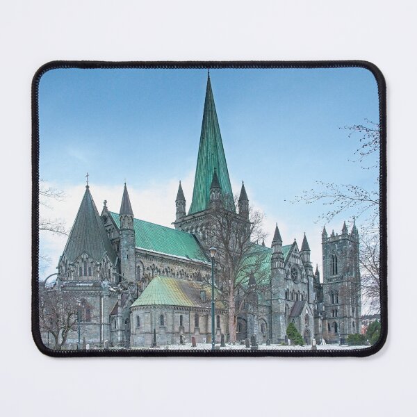 Item preview, Nidaros Cathedral Winter Architecture Trondheim Norway designed and sold by Martyn R Arnold Fine Art Nature & Landscape Photography.