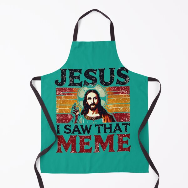 Aperçu de l'œuvre   JESUS i Saw That Meme,Funny TSHIRT créée et vendue par idizayilstore.