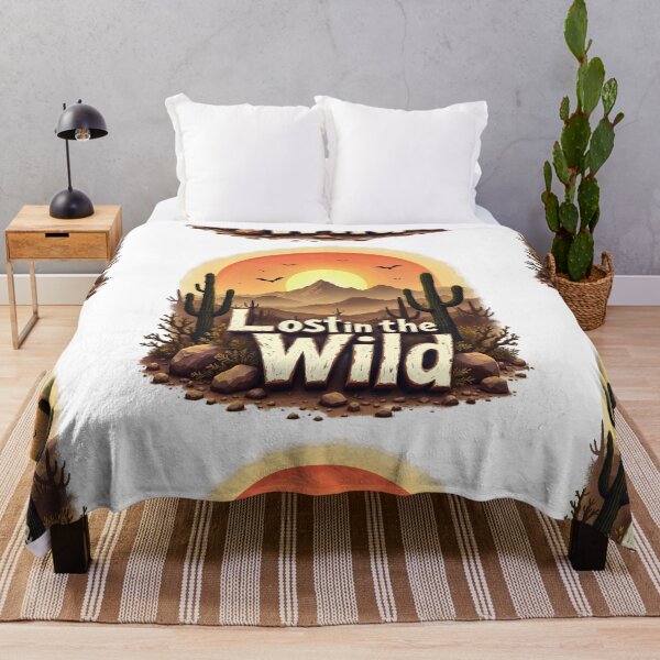 Item preview, Lost in the Wild Vintage Desert Art designed and sold by ArtVibesX.