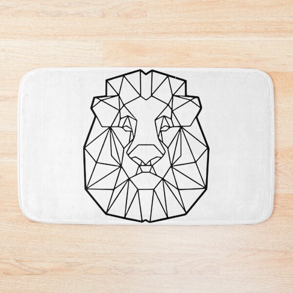 Item preview, Geometric Lion wht designed and sold by LuizSilva1983.