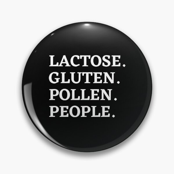 Item preview, Gluten Free Diet Lactose Gluten Pollen People Introvert Food Allergy Awareness designed and sold by MouDantArts.