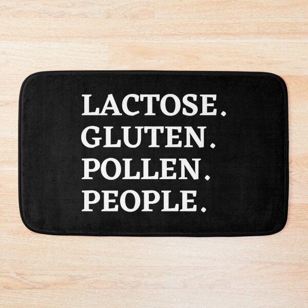 Item preview, Gluten Free Diet Lactose Gluten Pollen People Introvert Food Allergy Awareness designed and sold by MouDantArts.