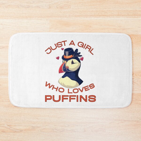 Item preview, Just A Girl Who Loves Puffins: Cute Art For Bird Lovers designed and sold by elynne9.