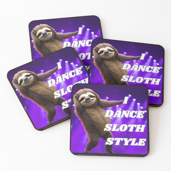 Item preview, I Dance Sloth Style designed and sold by Kezzie Prints.