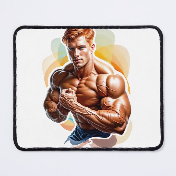 Item preview, New Series: Bodybuilder Sticker #86 designed and sold by ForeverPrintsOK.